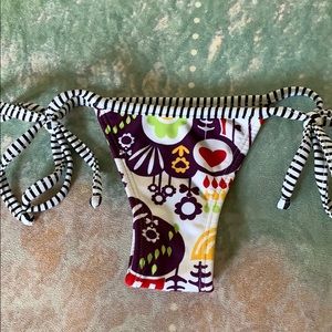 Small Banco De Aeria Mod print bikini bottoms